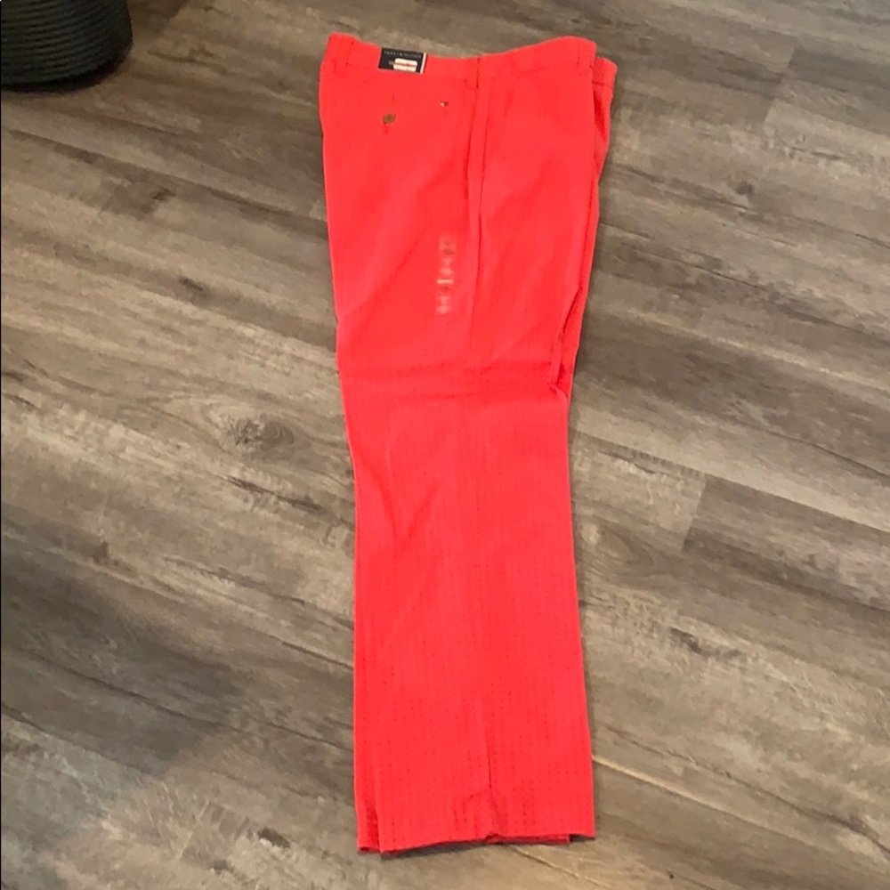 Tommy Hilfiger red dress pants